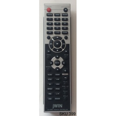 CONTROL REMOTO PARA DVD JWIN / JD-VD501 / JD-VD501